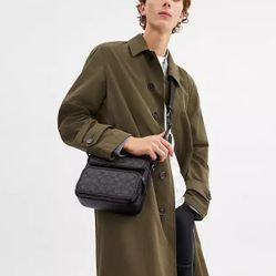 Sullivan Black Coach Man Bag 