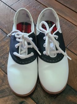 Girl Black & White Shoes