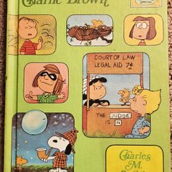 Vintage Book It's A Mystery Charlie Brown 