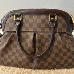 Louis Vuitton Damier Ebene Trevi PM bag. 