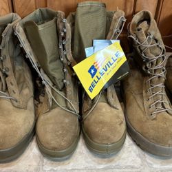 Military Surplus Boots, Like New, Size 11, 10.5, 10