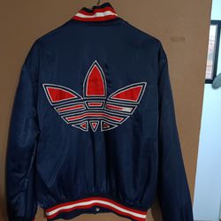 A Vintage 1980's Adidas Jacket (Small)