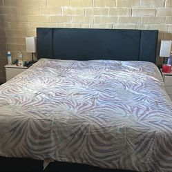 Black BEDFRAME frame only *Queen size*