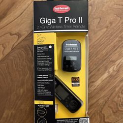 Hahnel Giga T Pro II Wireless Interval Timer and Remote Control For Sony