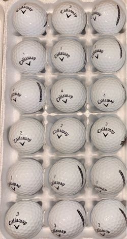 18 Like New Callaway Supersoft Golf Balls As Pictured ⛳️ ———