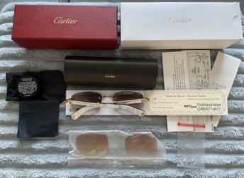 Cartier White Buffs