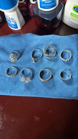 Anillos De Plata 
