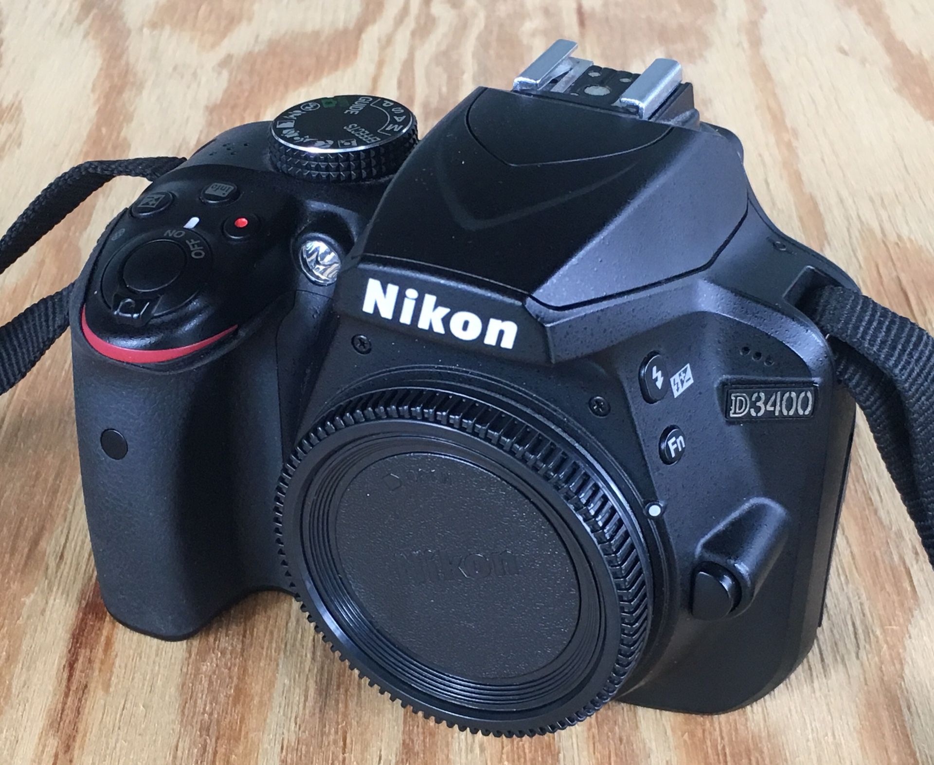 Nikon D3400 DSLR Camera - Like New!