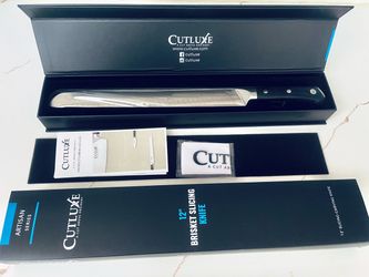 New! Cutluxe Artisan Series 12" Brisket Slicing Knife