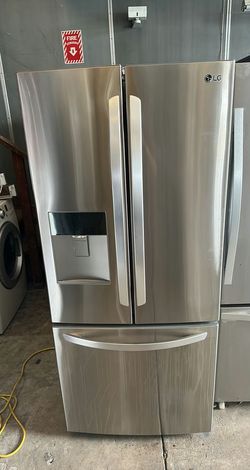 LG 3-Door French Door Fridge Stainless Steel