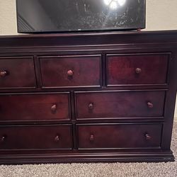 Cherry Brown Dresser