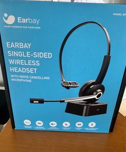 New Earbay Single Sided Wireless Headset.