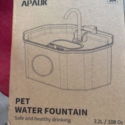 Pet Water Fountain