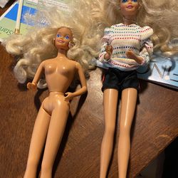 Two Odd Barbies 1966/1976