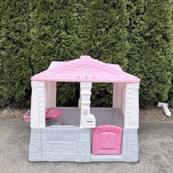 Pink playhouse