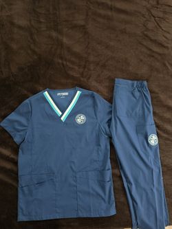 West Coast University Scrub Top+Bottom