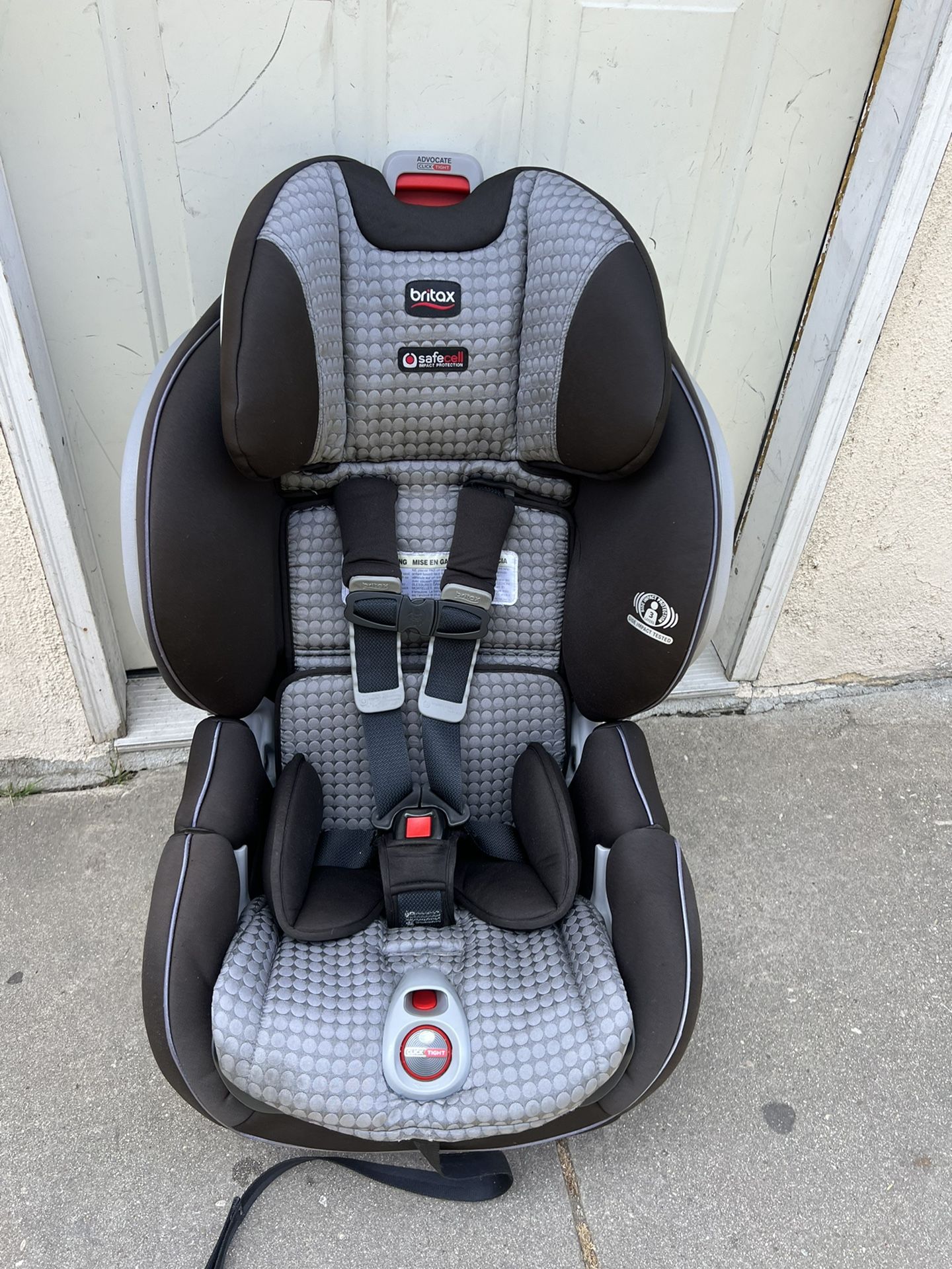 CAR SEAT BRITAX ADVOCATE CLICK TIGHT CONVERTIBLE