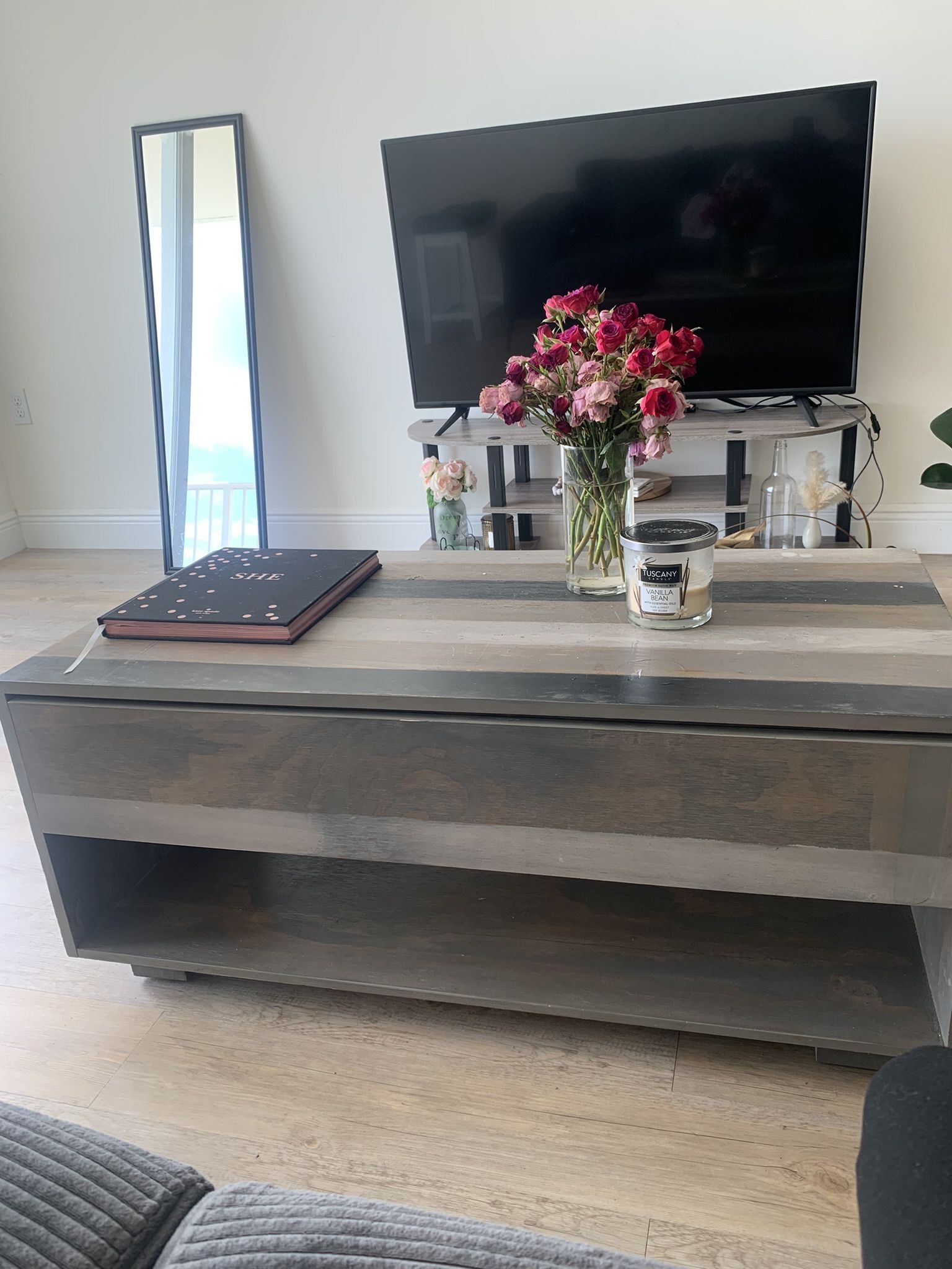 Coffee Table W/ Compartments