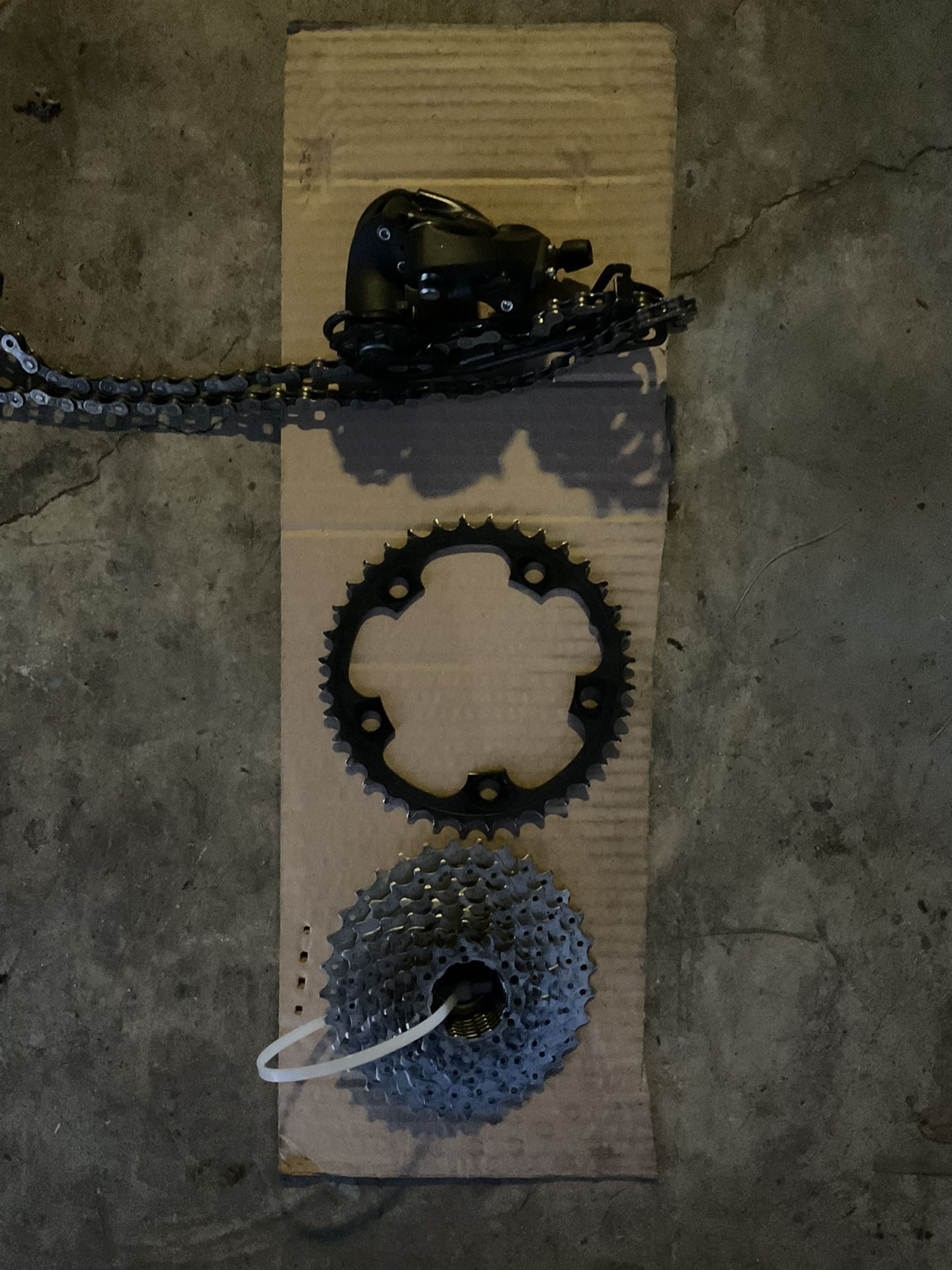 7- Speed Cassette Sprocket, M40 Rear Derailleur