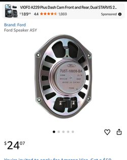 Ford Speaker ASY