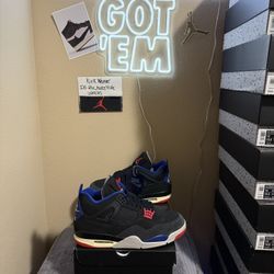 Brand new Air Jordan Rare Air 4’s  size 13 with original box and proof of purchase. 