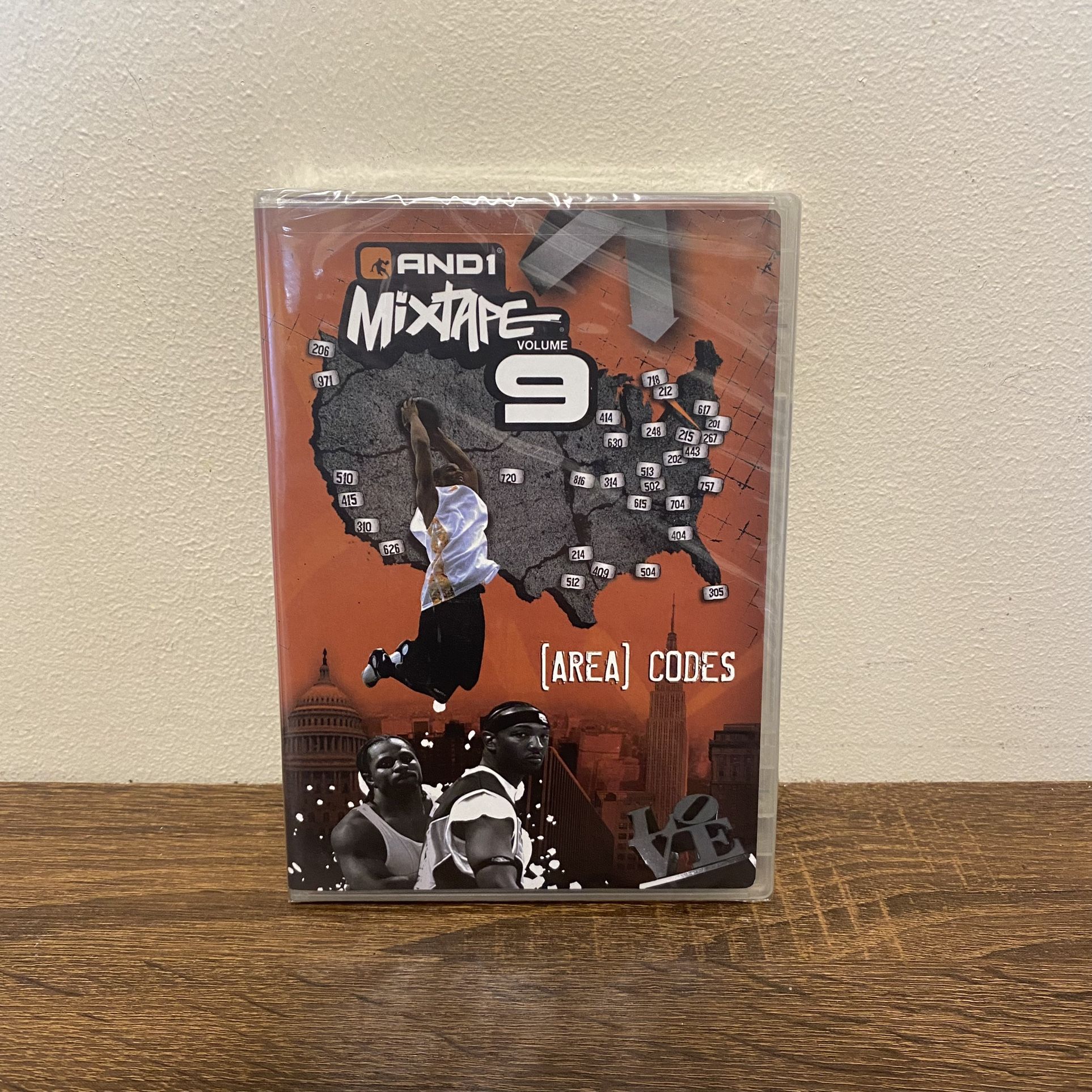 AND1 Mixtape Volume 9 Area Codes DVD SEALED NEW