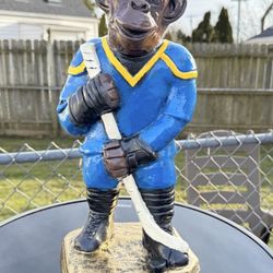 The Hockey Monkey Statue