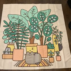 Pusheen Tapestry 57x58.5” 