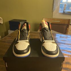 AIR JORDAN 1 HIGH OG SP UNION X FRAGMENT SIZE 7.5
