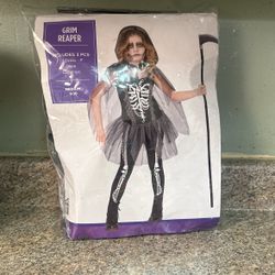 Halloween 🎃 Costume Grim Reaper Child Size Medium 8-10