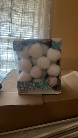 Indoor Snowball Fight 