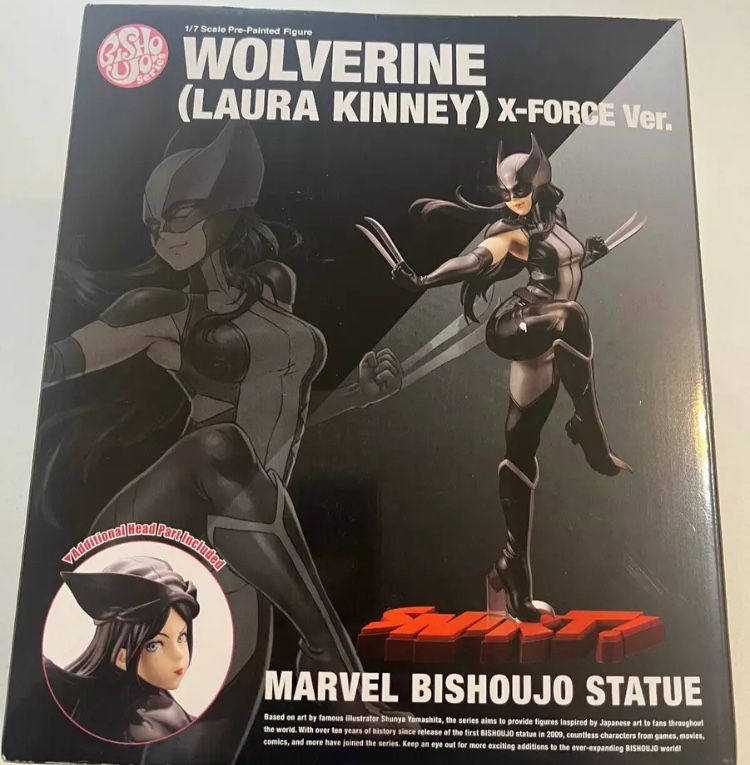 Kotobukiya Bishoujo Marvel Wolverine X-Force Laura Kinney Men Statue Girl Figure