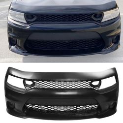 2015-2023 Charger Front Bumper / Snorkel Grill / Fog Lights