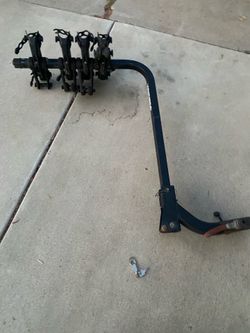 Yakima Bike Rack Fits 2” sleeve- holds 4 bikes