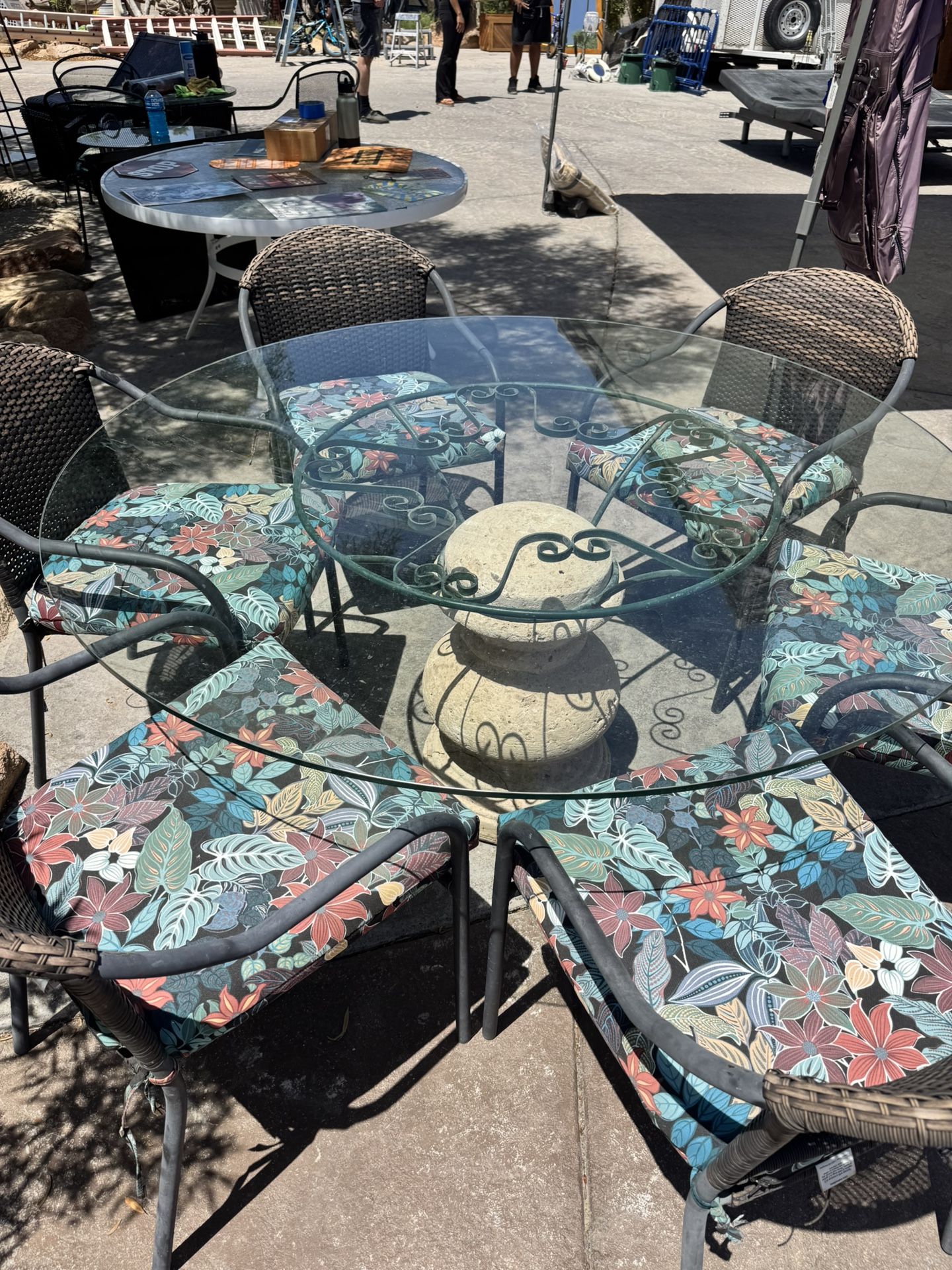 🌿 Outdoor Patio Dining Set – $150 OBO – Pick Up Only