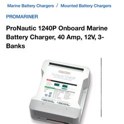 Pro Nautic 1240 Boat Battery Charger
