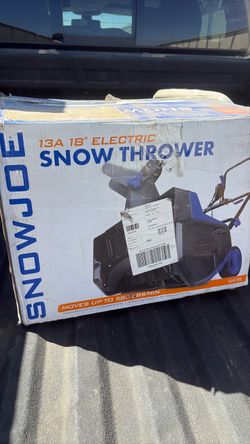 Snow Joe SJ618E 13A 18" Electric Snow Thrower