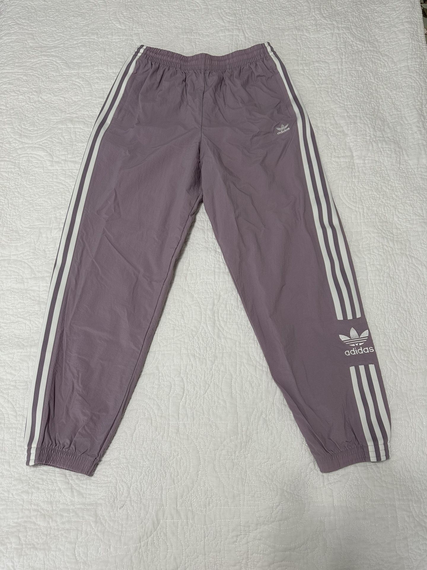 Adidas Lavender Woven Joggers