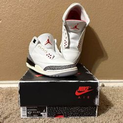 Jordan 3 Reimagined white cement 10.5