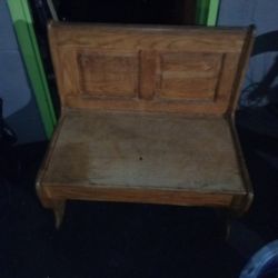 Wood Crafted Old School Bench