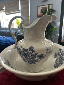 Antique Pitcher & Basin