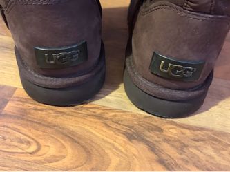Dark brown UGG boots