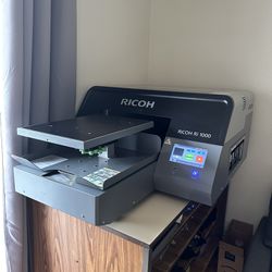 Ricoh Ri 1000 Direct to Garment Printer REFURBISHED *EXCELLENT CONDITION*
