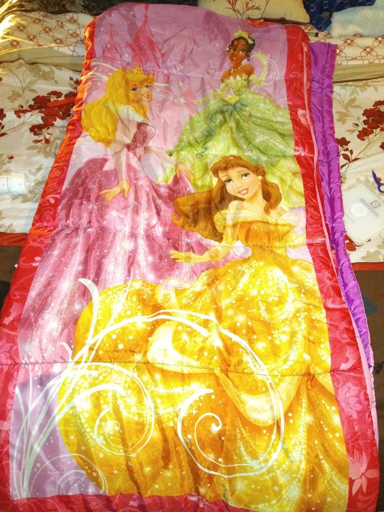 Girls Princess Sleeping Bag