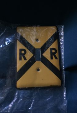 Train light switch cover