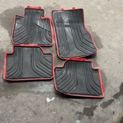 2012-2017 BMW F30 F31 F34 F80 Rubber Floor Mat Front OEM All Weather Mats