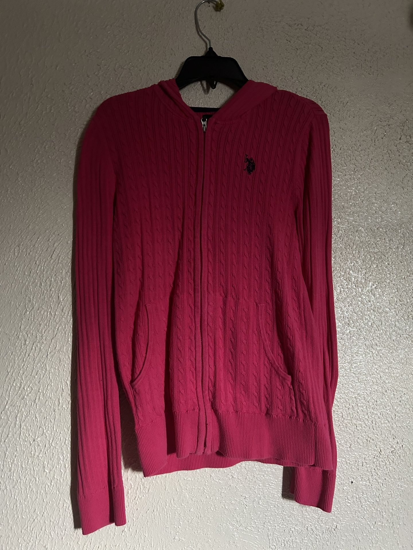 Pink Polo Jacket