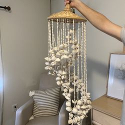 Hanging Shell Chandelier 