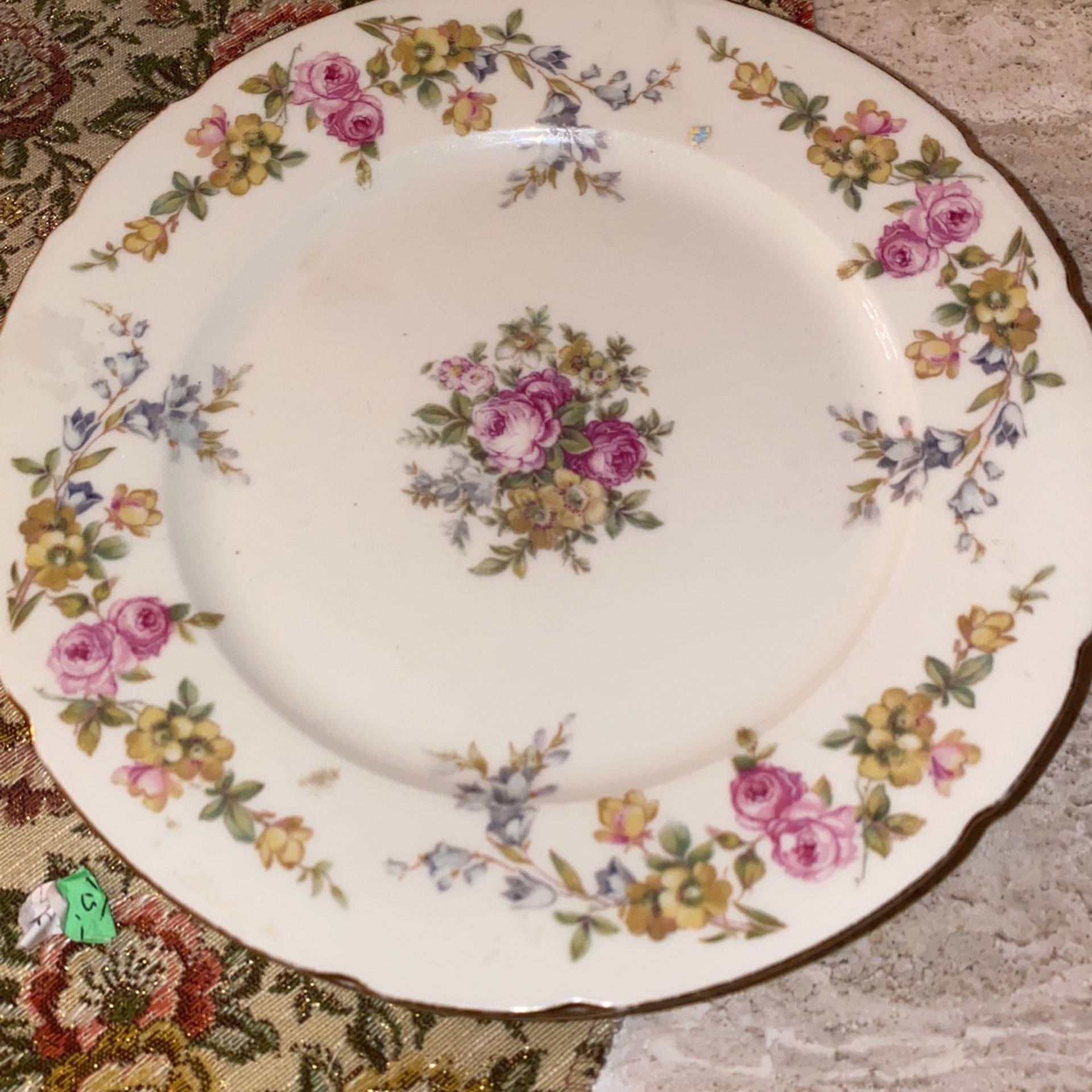 Czechoslovakian 7.5” plates