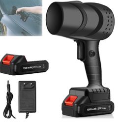 Car Turbo Dryer Blower, Turbo Glass Car Blower, Cordless 150000 RPM Compressed Air Duster Jet Dry Blower, Electric Air Car Blower, Handheld High Power